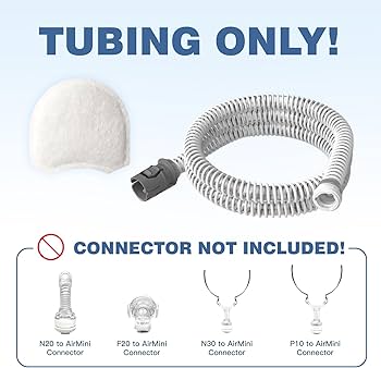 Amazon.com: Replacement CPAP Tubing for ResMed AirMini Tube & 10